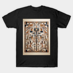 Egyptian hieroglyphs T-Shirt